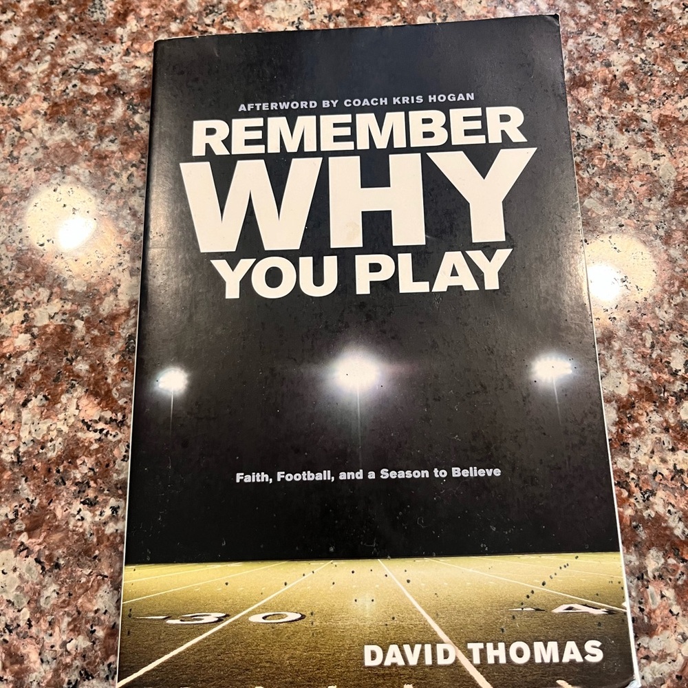 'Remember Why You Play' Book